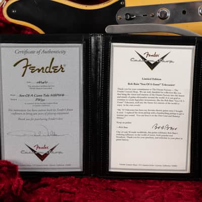 Fender Paul Waller Masterbuilt Telecaster "Son of a Gunn" Bob Bain 2017 image 21