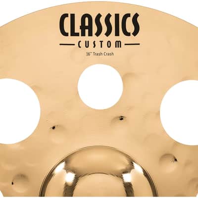 Meinl Classics Trash Crash Custom Brilliant 16in image 6