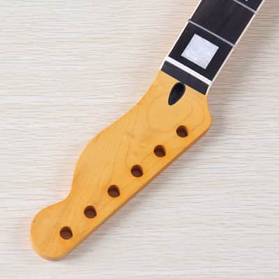 Maple Tele Guitar Neck With Rosewood Fingerboard,21 Frets image 3