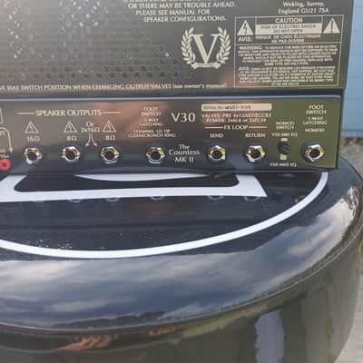 Victory Amps V30 The Countess MkII Compact Series 42-Watt Guitar Head 2018 - Black Chrome image 3