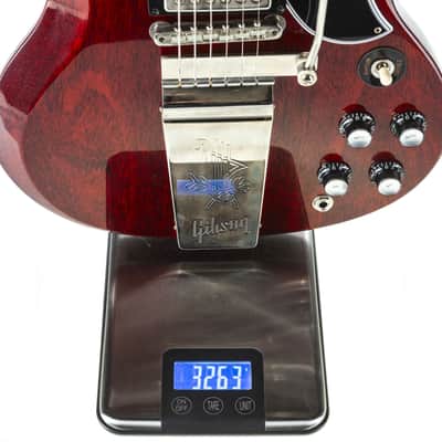 Gibson 1964 SG Standard Reissue with Maestro Vibrola Cherry Red #505044 - Custom Electric Guitar image 2