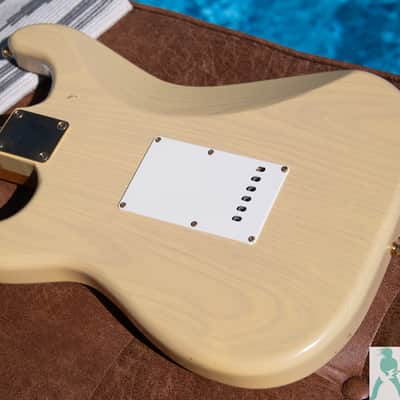 1994 Fender Japan Custom Shop - ST54-150AS 40th Anniversary '54 Stratocaster Reissue - 1 of 40 - Made in Japan (FujiGen) - Pro Set Up w Perfect Frets/Action/Intonation!MIJ image 15