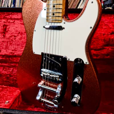 ⚡︎1995 FENDER AMERICAN TELECASTER ⚡︎ BIGSBY ⚡︎ CHAMPAGNE SPARKLE image 1