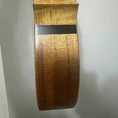 KoAloha UkeSA Tenor Pops' Pineapple Sunday Solid Acacia Ukulele M559 image 7