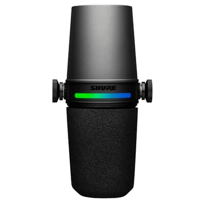 Shure MV7i Smart Microphone with Built-in Audio Interface - Podcast & Musician Mic with 2 Channels, XLR and 1/4", USB-C for Mac/PC/Phone, Advanced DSP Features, All-Metal Design, Auto Level Mode image 8
