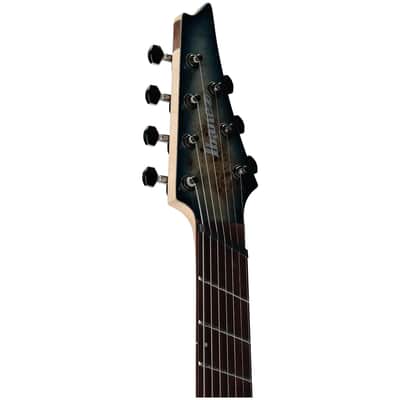 Ibanez RGMS7PB Multi-Scale Electric Guitar, 7-String, Cosmic Blue Sunburst image 7