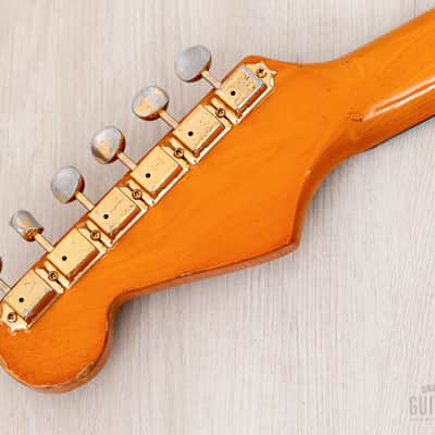 1987 Fender Custom Shop American Vintage '62 Stratocaster Blonde Mary Kaye w/ Gold Hardware, Case & Hangtags image 5
