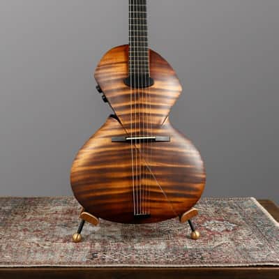 Ergon Acores-CCP - 2022 - Natural Figured Maple Top, Hollow Body, 4lbs 8.5oz (Authorized Ergon Dealer) image 2