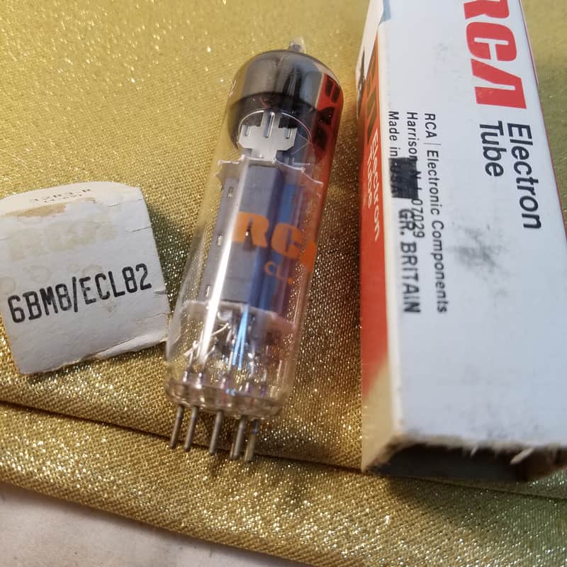 Amperex extremely strong ECL82 tNOS AT1000 TESTED Vacuum Tube Holland Sittard Heerlen 6BM8 triode-pentode 1956-1971 image 1