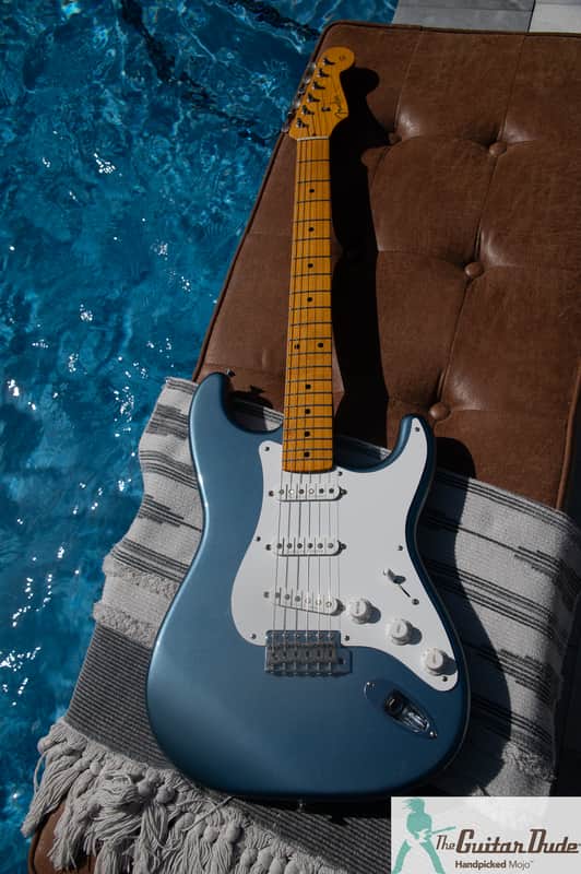 2008 Fender Japan Limited Edition - ST-57 - Old Lake Placid Blue - Upgraded Seymour Duncan PU's & Orange Drop Tone Cap - Pro Set Up w Perfect Frets/Action/Intonation! image 1