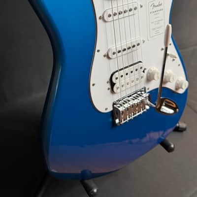Fender Standard Stratocaster HSS Electric Guitar Aqua Marine Metallic (238) image 5