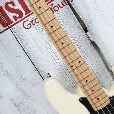 Fender Standard Precision Bass 4 String Electric Bass Guitar Olympic White image 9