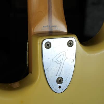 1989 -1990 Fender Stratocaster ST-72 / CST-50R, Made in Japan - Butter Yellow / Pro Setup image 7