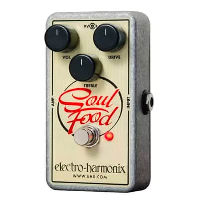 Electro-Harmonix Soul Food Transparent Distortion Fuzz Overdrive image 1