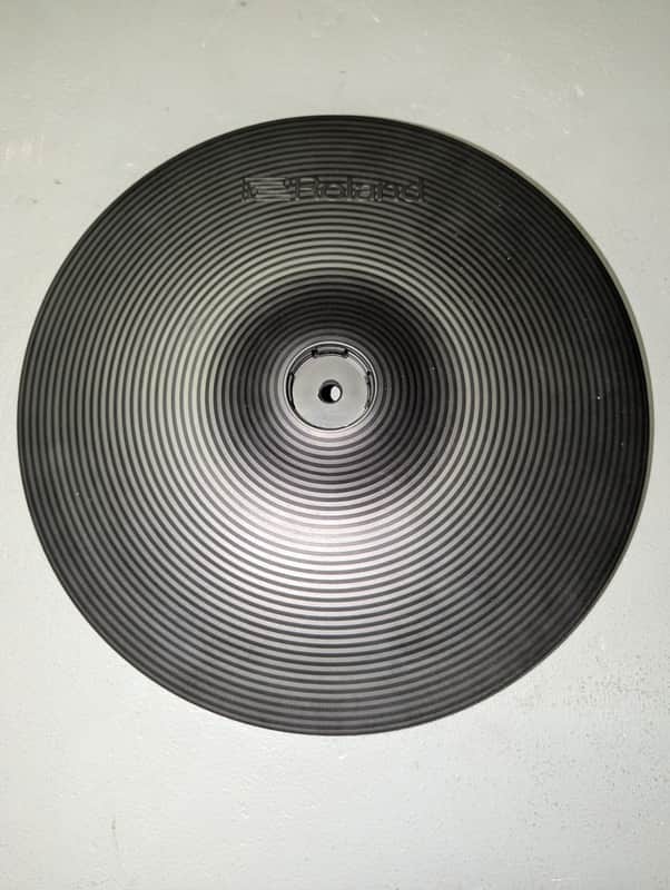 Roland CY-14-R-T V-Cymbal 14" Crash Pad 2021 - Present - Black image 1