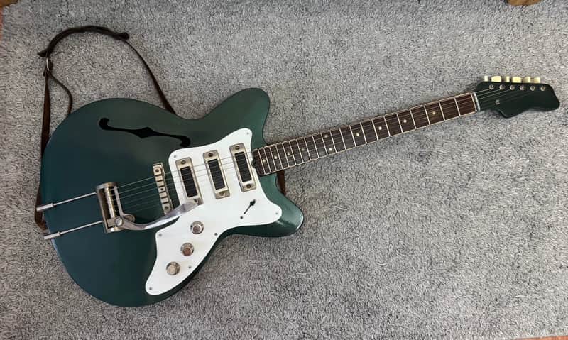 Jolana Special Tornado 1970 Vintage Czechoslovakia Gibson ES-335 Hollowbody Restored Blues Jazz Semi-hollow electric guitar image 1