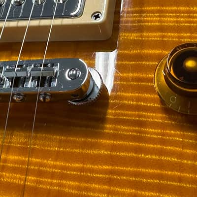 Hamer Custom Shop Newport Pro (2003) - Amber #52665 with Original Hard Case image 15
