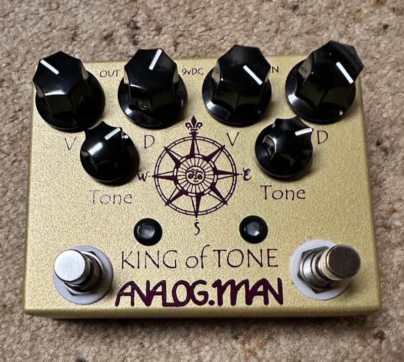 Analogman King of Tone V4 with Red Side High Gain Option 2009 - Present - Graphic image 1