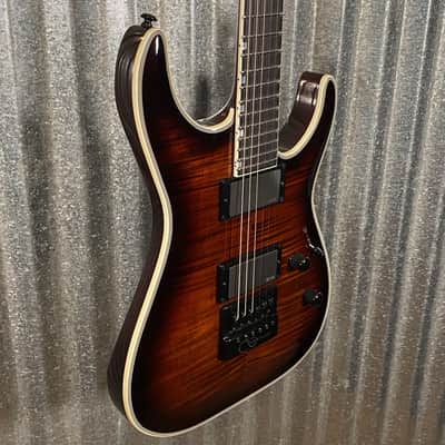 ESP LTD MH-1000 Evertune Dark Brown Sunburst Guitar LMH1000ETFMDBSB #0746 Used image 4