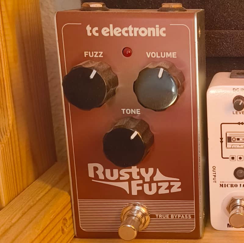 TC Electronic Rusty Silicon Fuzz 2017 - Present - Dark Red image 1