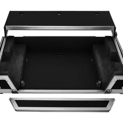 Odyssey FZGSRANEONEW1 Rane One Flight Case with 1U Rack Space and Glide Platform image 8