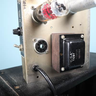 1964 Vintage Fender Princeton 6G2 Tuxedo Tube Combo Amp image 17