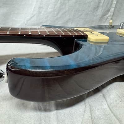 Michael Rowan Custom Guitars Journeyman Twin P90s Guitar - Trans Turquoise image 19