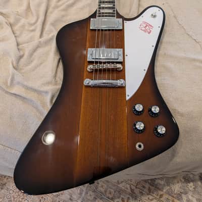 Gibson Firebird 2019 - Vintage Sunburst Upgraded Lollar Neck Pickup and Faber Bridge image 1