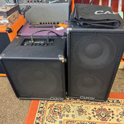 Carvin MB15 BX Micro Bass Combo with 2x10 Extension Cab image 3