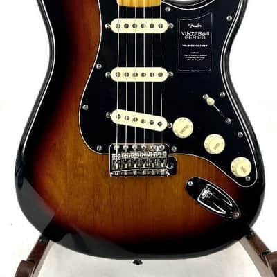 Fender Vintera II 70S Stratocaster Electric Guitar Maple 3-Tone Sunburst Serial#:MX23050999 image 1