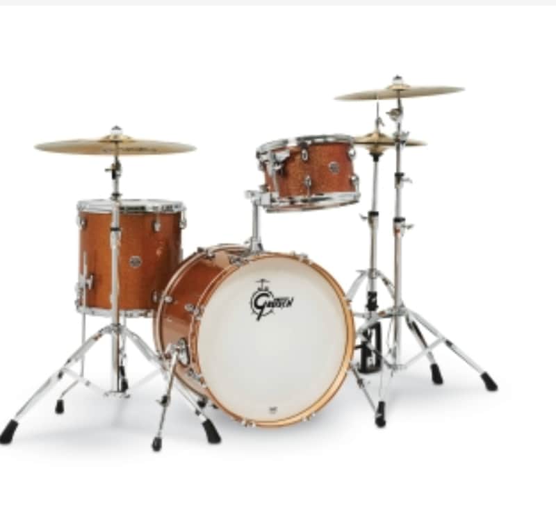 Gretsch Catalina Club 3 Piece Shell Pack (20/12/14) Bronze Sparkle image 1