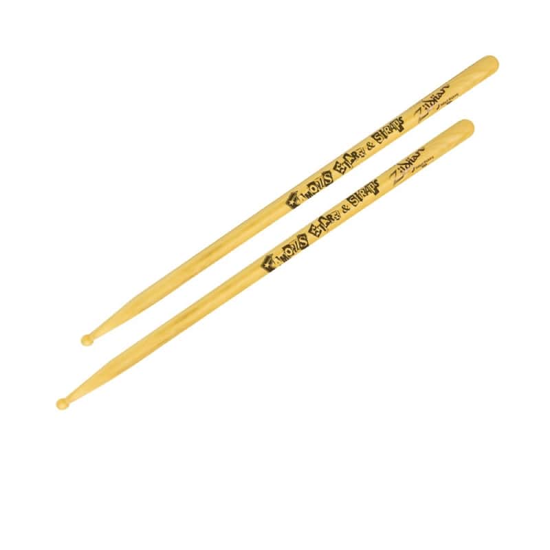 Zildjian ZASTBF Artist Series Travis Barker Signature Famous Stars & Straps Drum Sticks image 1