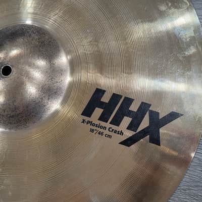 MINT!!! Sabian 18" HHX X-plosion Crash Cymbal (Gorgeous!) image 9