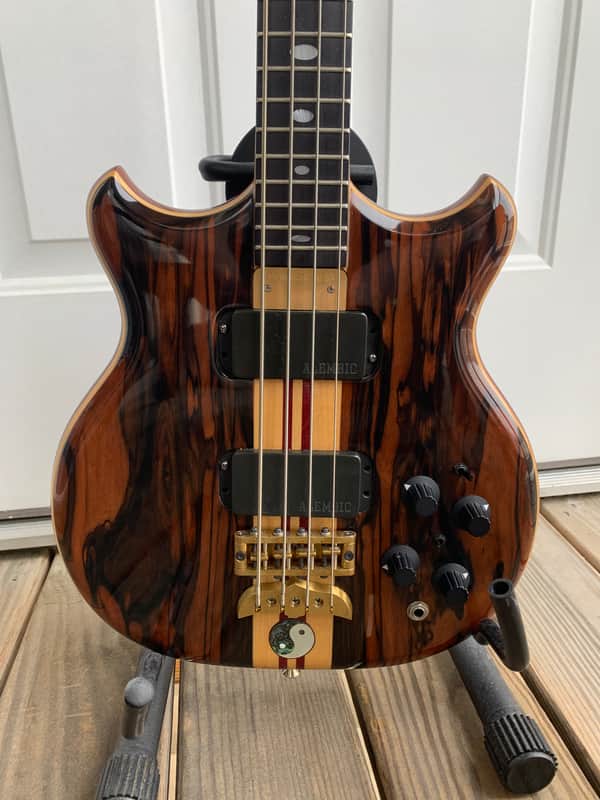 Alembic Stanley Clarke Signature Short Scale Macassar Ebony 1990 image 1