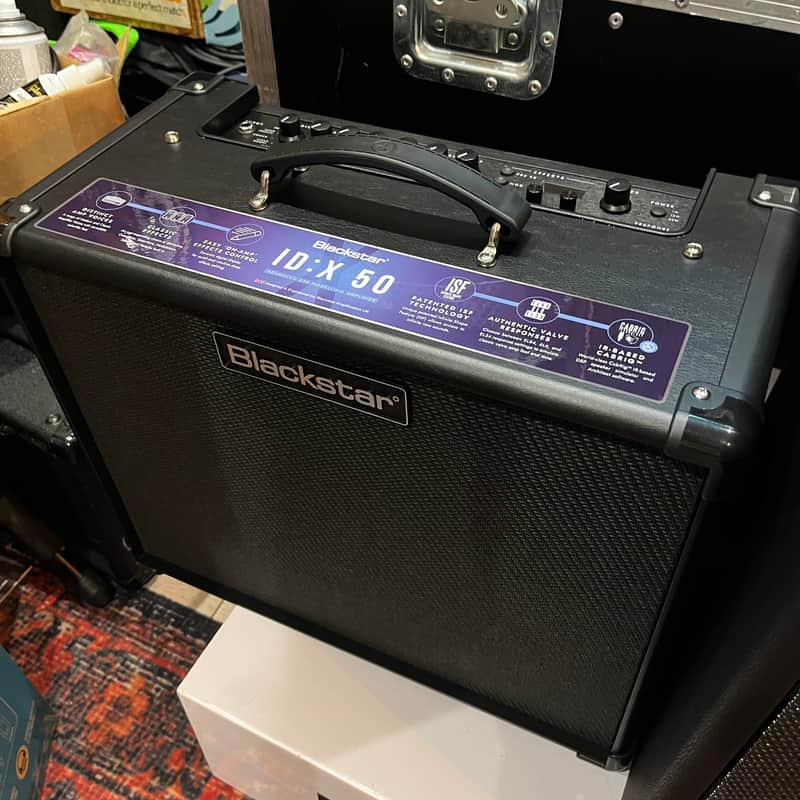 Blackstar ID:X 50 50-Watt 1x12" Digital Modeling Guitar Combo 2025 - Present - Black image 1