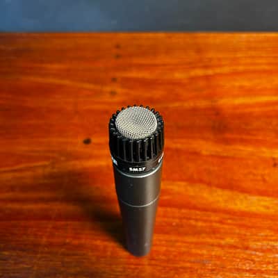 Shure SM57 Cardioid Dynamic Microphone 1984 - Present - Black image 3