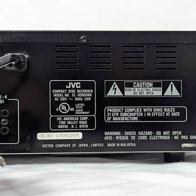 JVC XL-R5000 Multiple Compact Disc Player / Recorder - For Parts or Repair image 13
