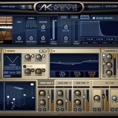 XLN-AUDIO AK Paks Modern Upright Software-Instrument image 2