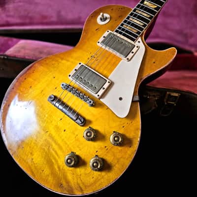 Gibson Custom Shop Tom Doyle "TIME MACHINE" #79 “SUPER PREMIUM” Historic Aged '58 Les Paul ~ R8 w/Doyle Coils PAF – Vintage Plaintop 59 R9 image 10