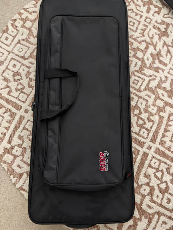 Gator GK-61-GK Semi-Rigid Lightweight 61-Key Keyboard Case 2010s - Black image 1