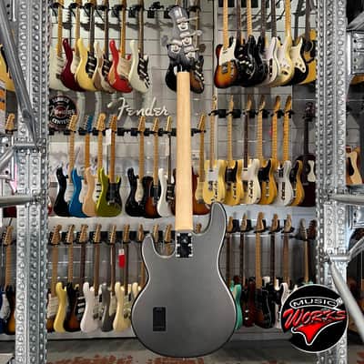 Music Man   S.U.B. Series Satin Grey Passive Mod Made In USA image 12