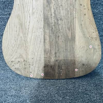 Custom Ash Wood DIY Project Guitar Body image 7