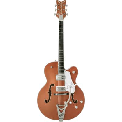 Gretsch G6136T Limited Edition Falcon w/ Bigsby Hollow Body - Two-Tone Copper/Sahara Metallic image 15