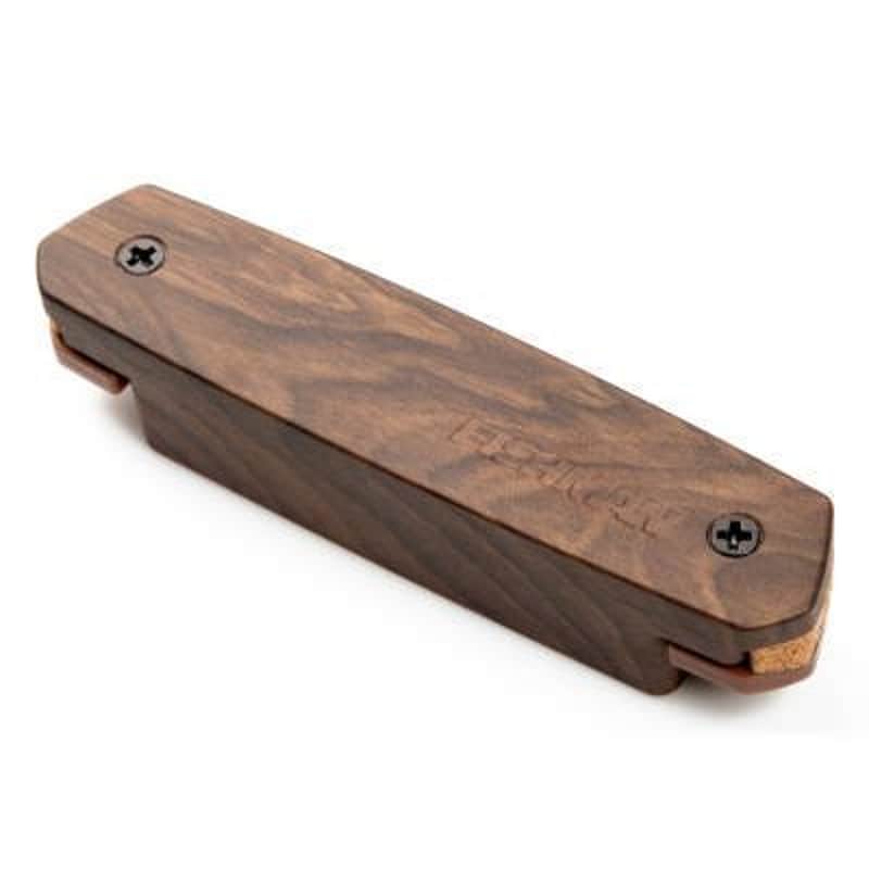 Fishman Neo-D04 Passive Single Coil Sound hole Pickup - Wood Finish image 1