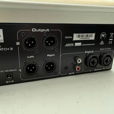 JBL M-Patch 2 Passive Stereo Monitor Controller/Switch Box 2010s - Black image 3