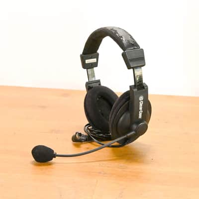 Clear-Com CC-30-MD4 Dual-Ear Intercom Headset with Mini DIN Connector CG01YL8 image 1