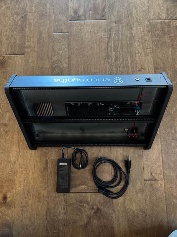 Erica Synths 6U Skiff w Black Vertical Sides 84HP image 1