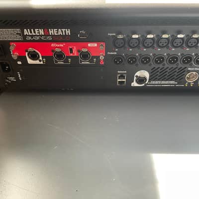 Allen & Heath Avantis Solo with DPack, Firmware V2.0, SKB Road Case, Dante Card Installed, Dust Cover image 5
