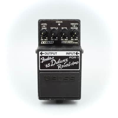 Boss FDR-1 Fender '65 Deluxe Reverb Amp Guitar Effect Pedal AW04221 image 2