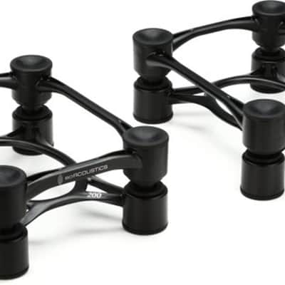 IsoAcoustics Aperta 200 Isolation Stand - Black (Pair) image 2